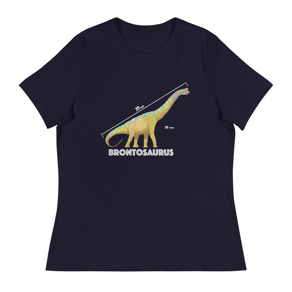 Brontosaurus Woman's Cotton T-Shirt