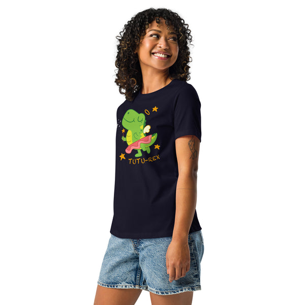 Tutu Rex Women's Cotton T-Shirt