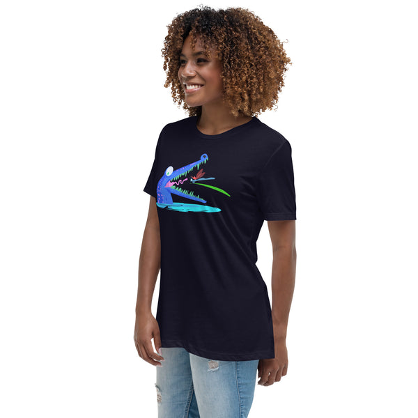 Crocodile Teeth Women's Cotton T-Shirt