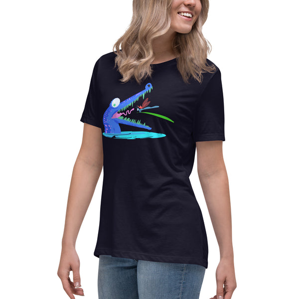 Crocodile Teeth Women's Cotton T-Shirt