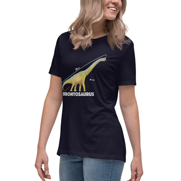 Brontosaurus Woman's Cotton T-Shirt