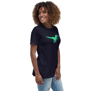 Doodle Rex Raaawr! Womans Cotton T-Shirt