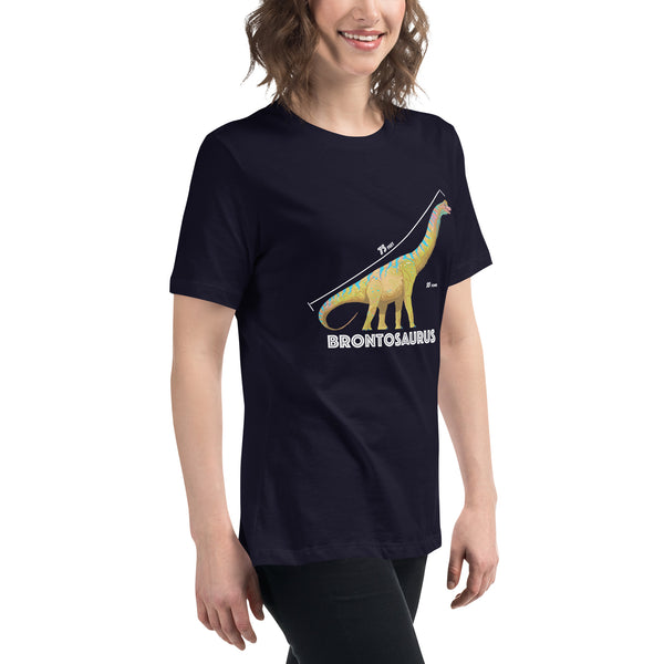 Brontosaurus Woman's Cotton T-Shirt