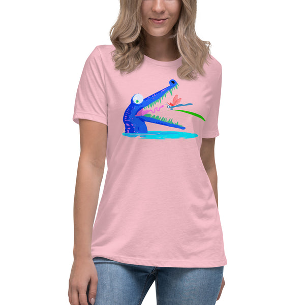 Crocodile Teeth Women's Cotton T-Shirt