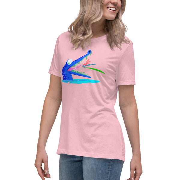 Crocodile Teeth Women's Cotton T-Shirt