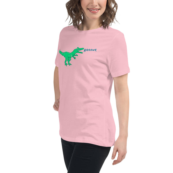 Doodle Rex Raaawr! Womans Cotton T-Shirt