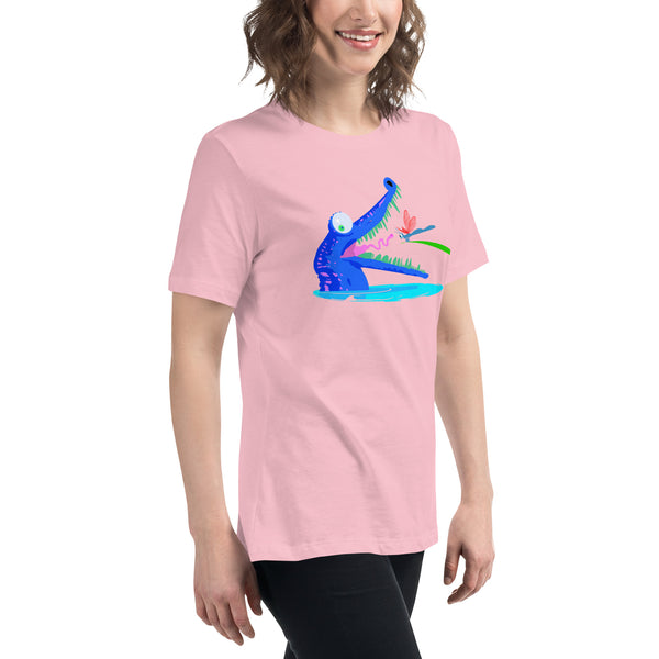 Crocodile Teeth Women's Cotton T-Shirt