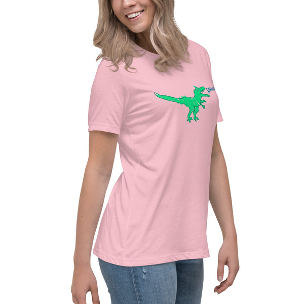 Doodle Rex Raaawr! Womans Cotton T-Shirt