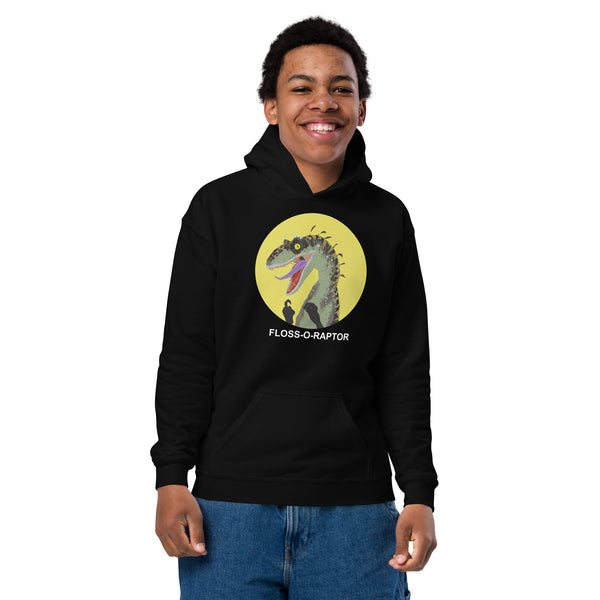 Floss-O-Raptor Youth Hoodie