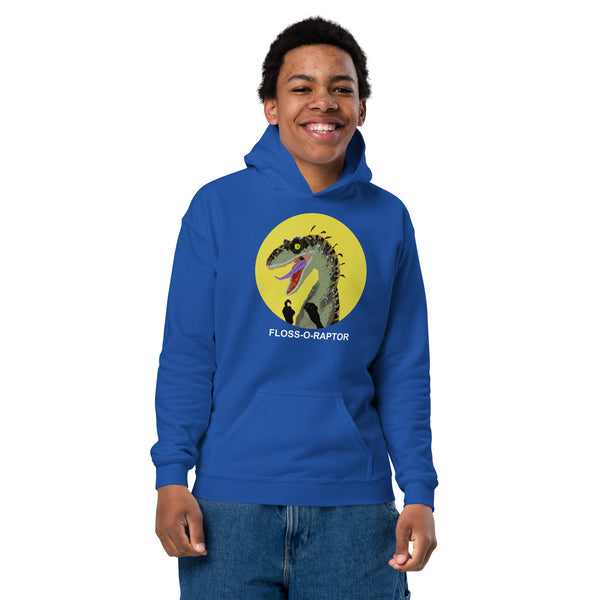 Floss-O-Raptor Youth Hoodie