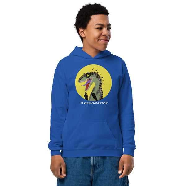 Floss-O-Raptor Youth Hoodie