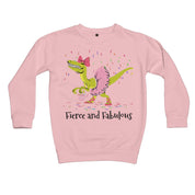 Fierce and Fabulous Kids Cotton Sweatshirt