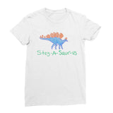 Stegasaurus Doodle  Womens T-Shirt