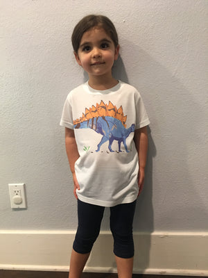 Stegosaurus Kids Tee