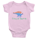 Stegasaurus Doodle  Baby Bodysuit