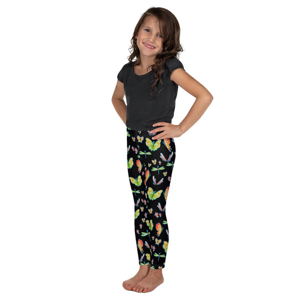 Butterflies and Dragonflies Girls Leggings