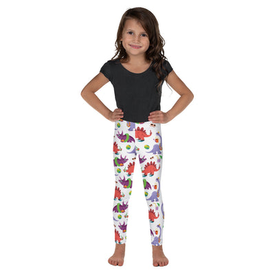 Dinostorus Beach Dino Youth Leggings (front)