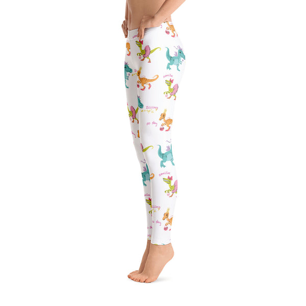 Chic Dino Friends Women's Leggings