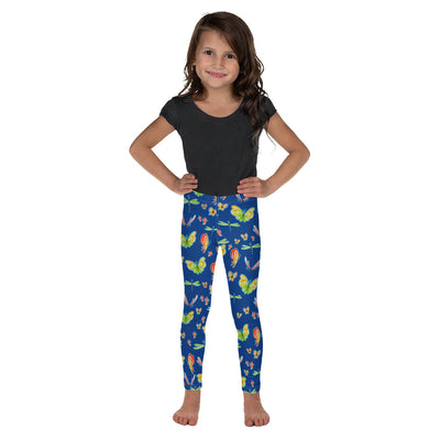 Butterflies and Dragonflies Girls Leggings