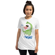 Dinosaur Swing! Women's Cotton T-Shirt