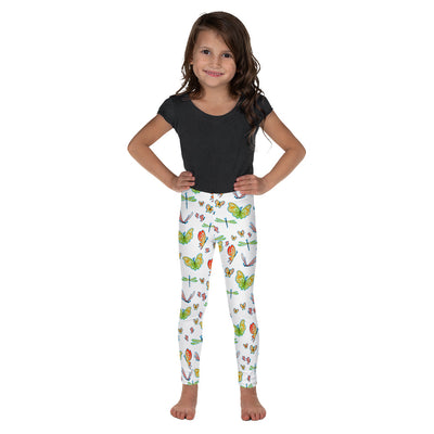 Butterflies and Dragonflies Girls Leggings