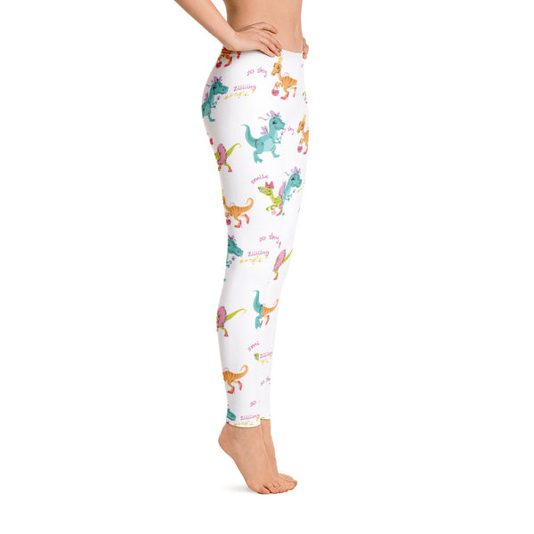 Chic Dino Friends Women's Leggings