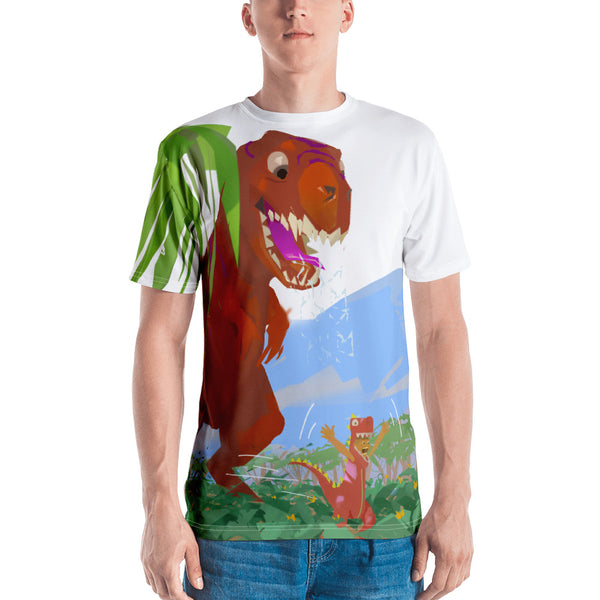 Dinostorus T-Rex Copy-Cat! Mens T-Shirt