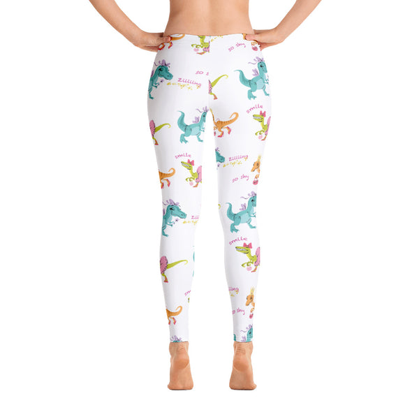 Chic Dino Friends Women's Leggings