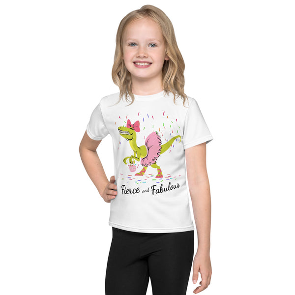 Dinostorus Fierce and Fab Kids Tee