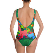 Jungle One Piece Swimsuit -Woman's