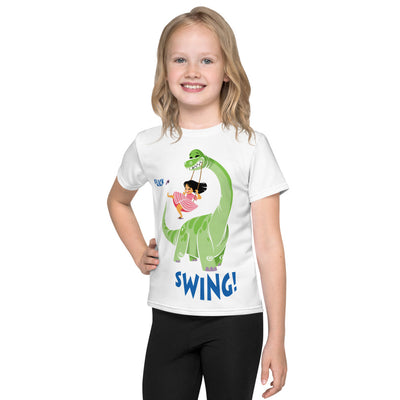 The Dino Swing Kid's Tee Front